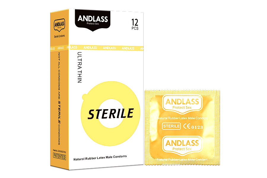 ANDLASS® 超薄型滅菌コンドーム